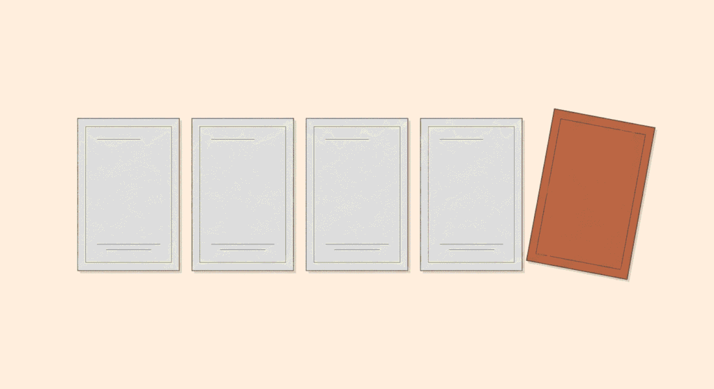 ilustracion de las 5 razones en tarjetas de como usar ia en diseño web