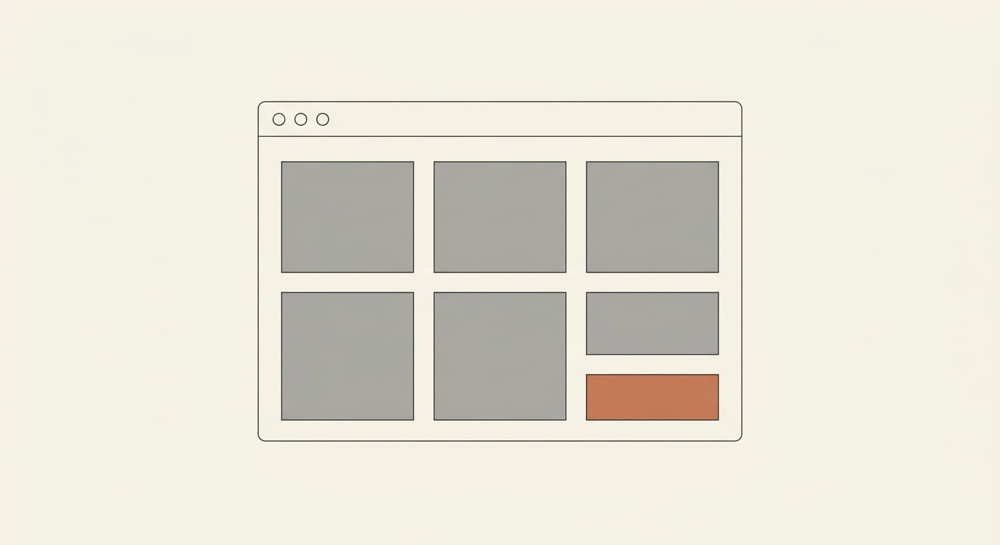 Layout de pagina que muestra algunos errores por los que no consiguen clientes